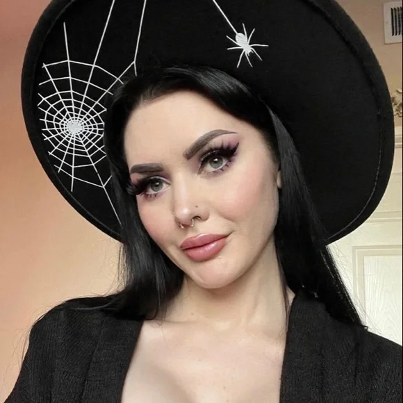 Accessories | New Wide Bring Spiderweb Halloween Spooky Hat  display picture 1